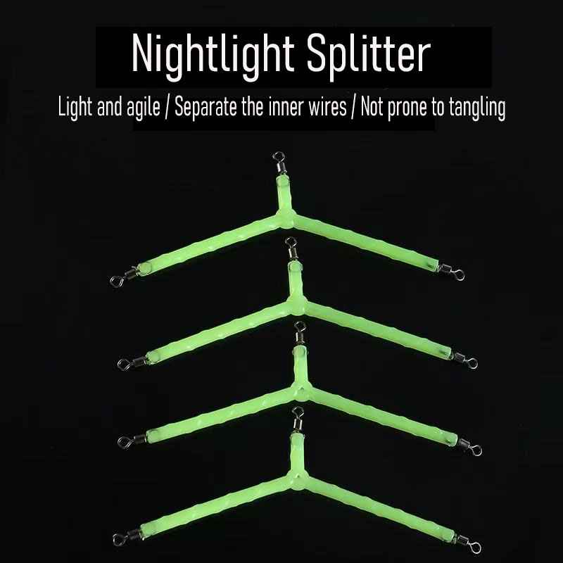 Fishing Boat Trailer - Luminous Stainless Steel Splitter, Line Divider,