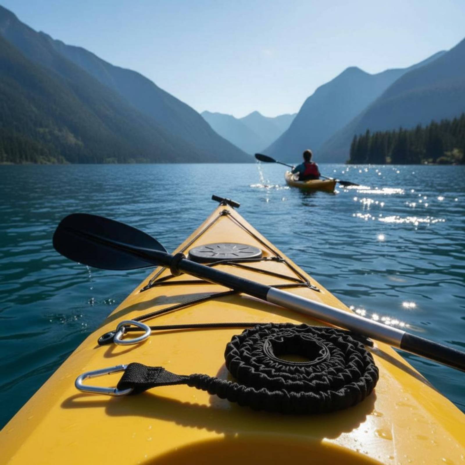 Kayak Paddle Leash Anti-Loss S - Fishing Boat Paddle recension och pris