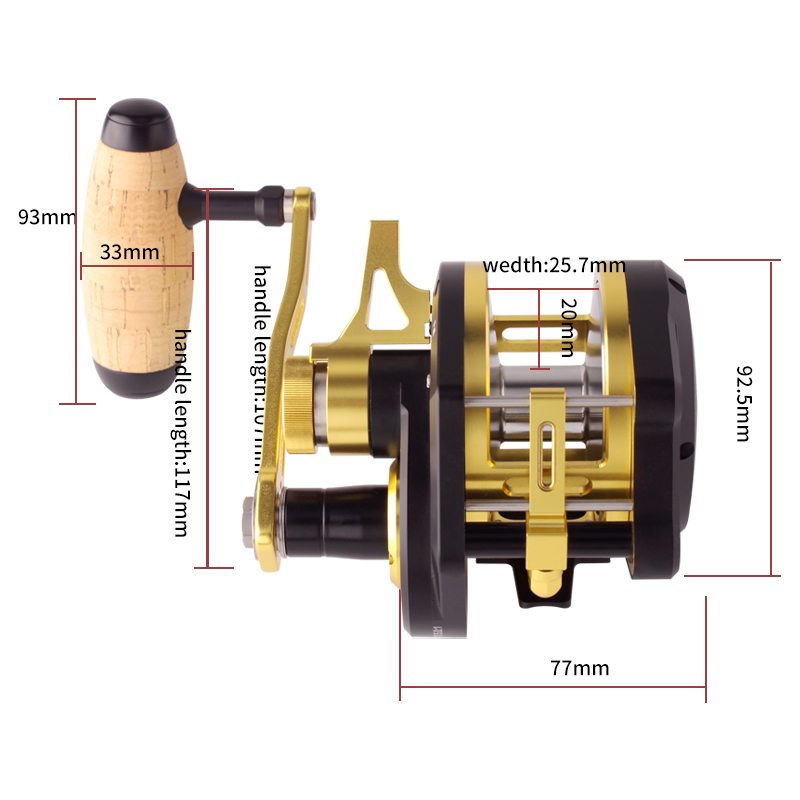 Umi New Slow Jigging Drum Whee - Fishing Boat Steering Wheel recension och pris
