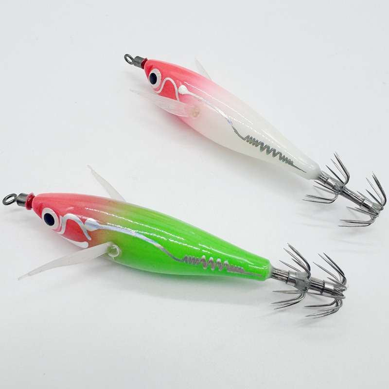 1pc 6g 80mm Luminous Shrimp Sq - Fishing Boat Trailer recension och pris