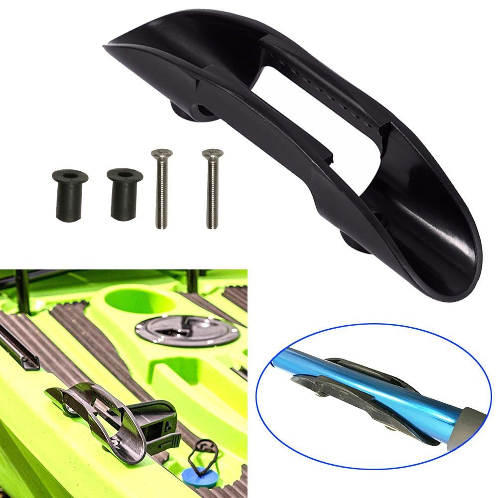 Black Canoe Boat Deck Mount Ma - Fishing Boat Paddle recension och pris