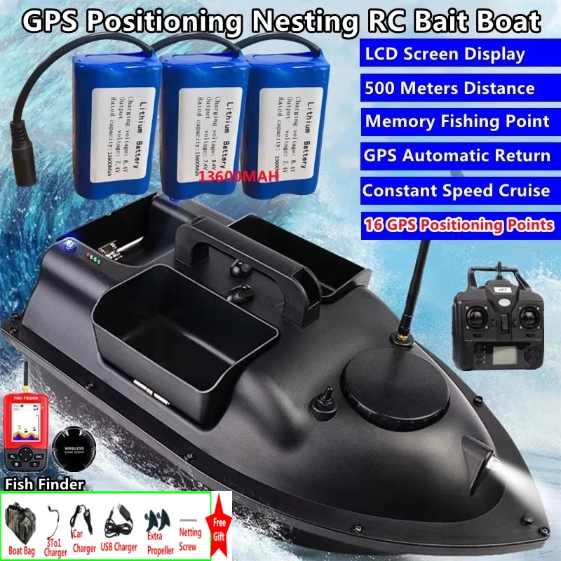Sonar Finder 16 GPS Auto Retur - Fishing Boat Depth Finder recension och pris