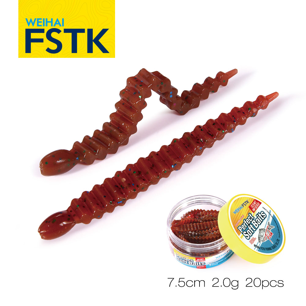 FSTK New Soft Leech Worm Trout - Fishing Boat Trailer recension och pris