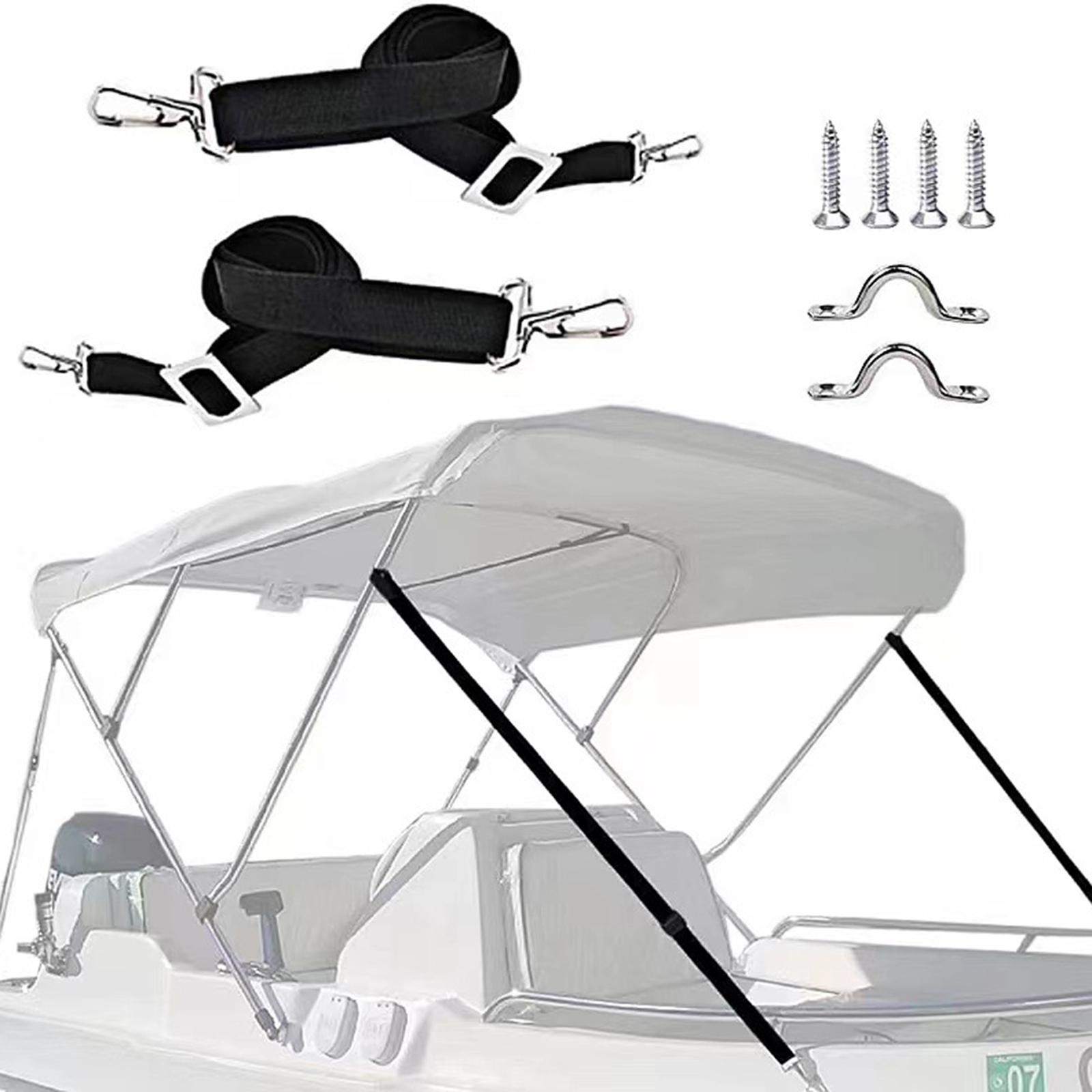 2Pcs Adjustable Bimini Top Str - Fishing Boat Steering Wheel recension och pris