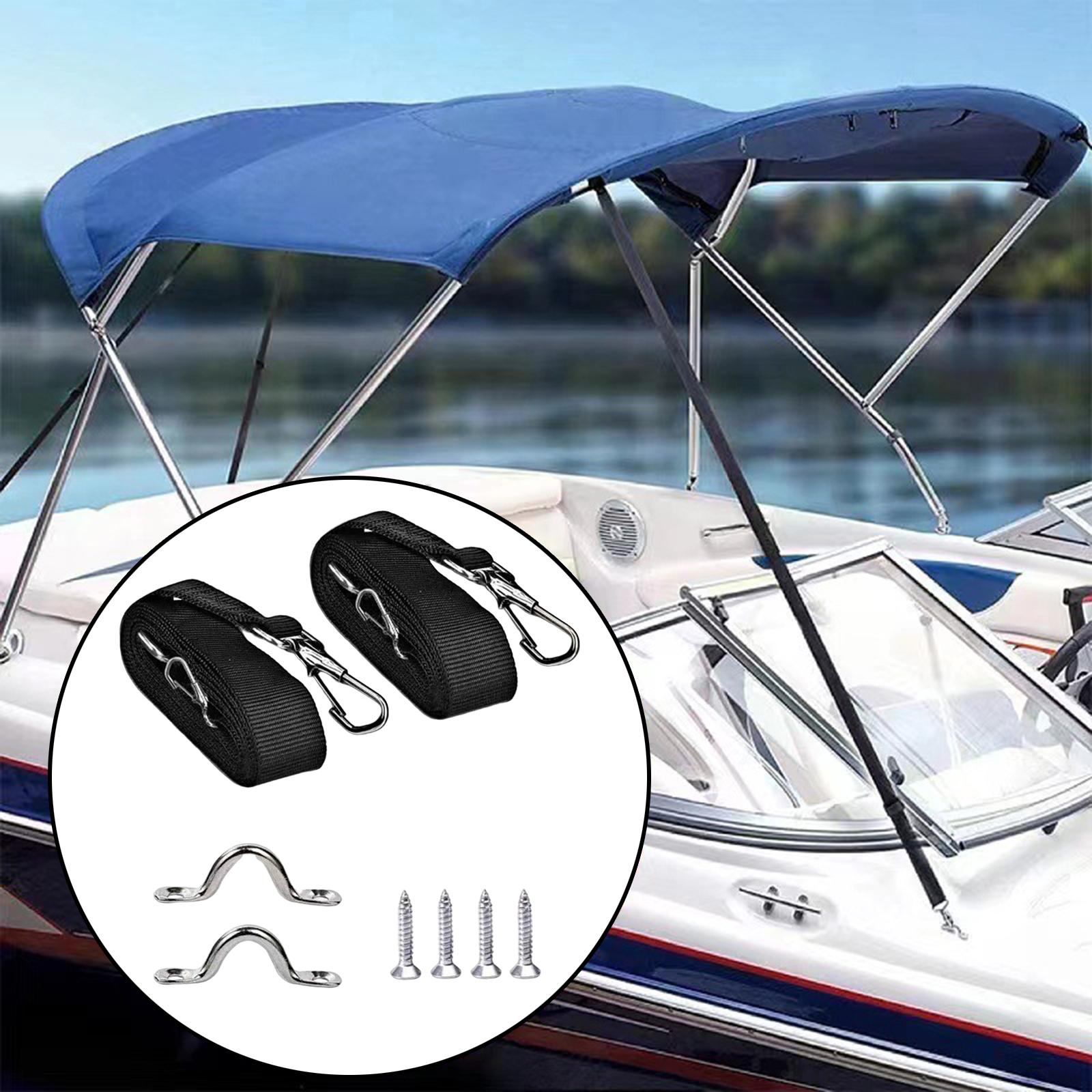 2Pcs Adjustable Bimini Top Str - Fishing Boat Steering Wheel recension och pris