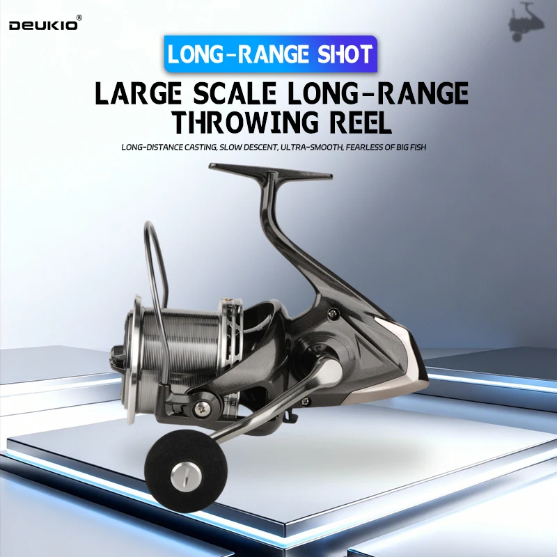 DEUKIO Spinning Fishing Reel 8 - Fishing Boat Steering Wheel recension och pris